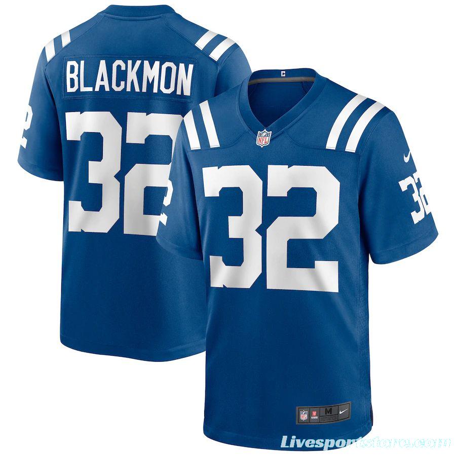 Men's Julian Blackmon Royal Player Limited Team Jersey