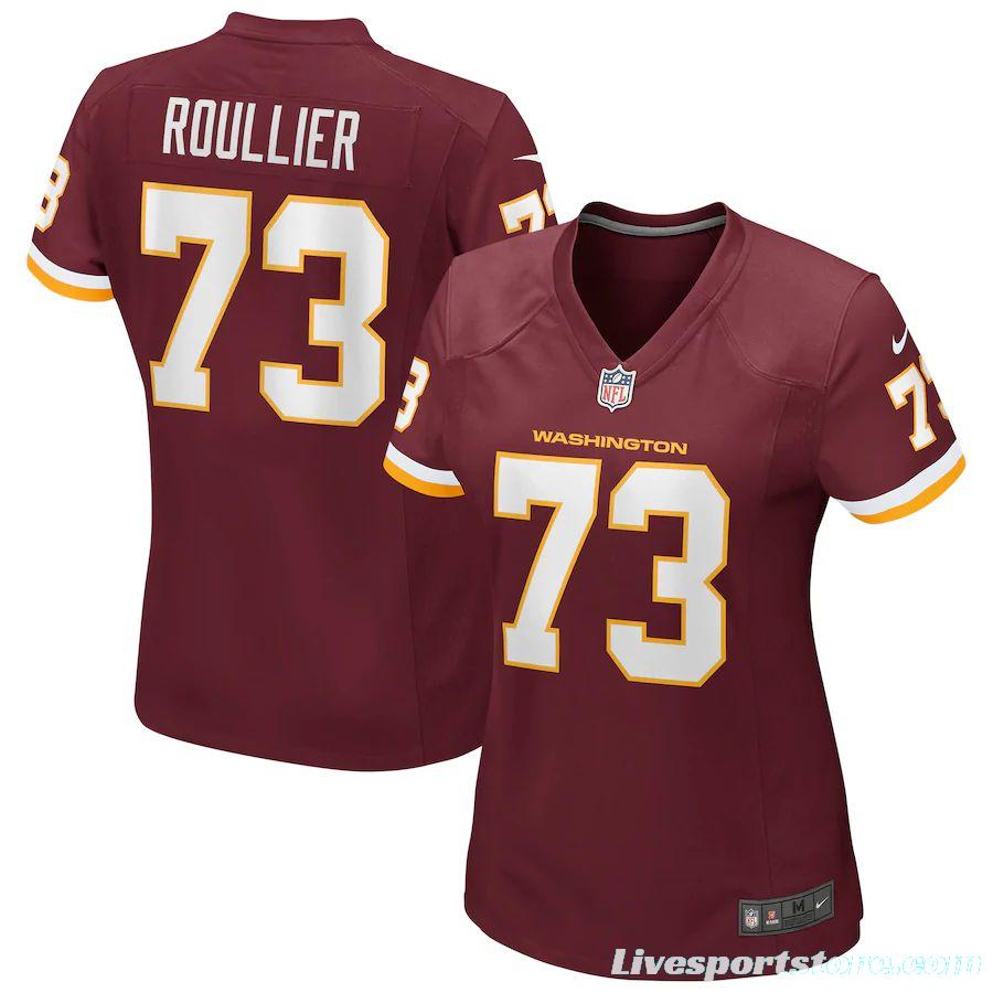 Women's Chase Roullier Burgundy Player Limited Team Jersey