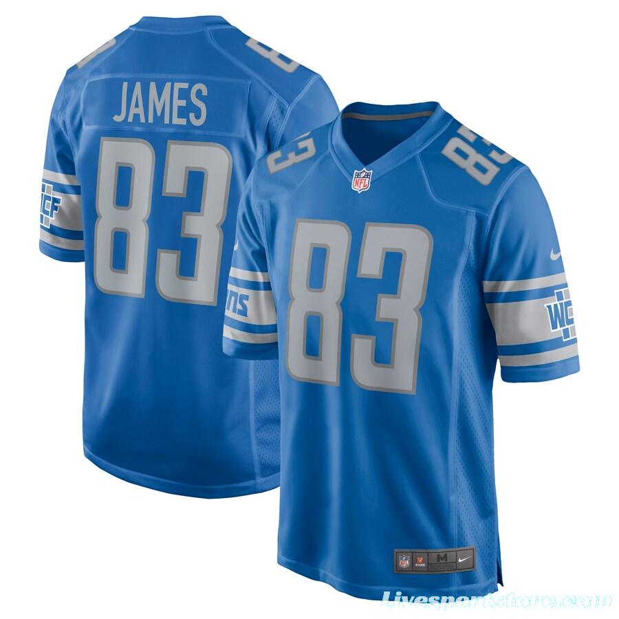 Men's Jesse James Blue Player Limited Team Jersey