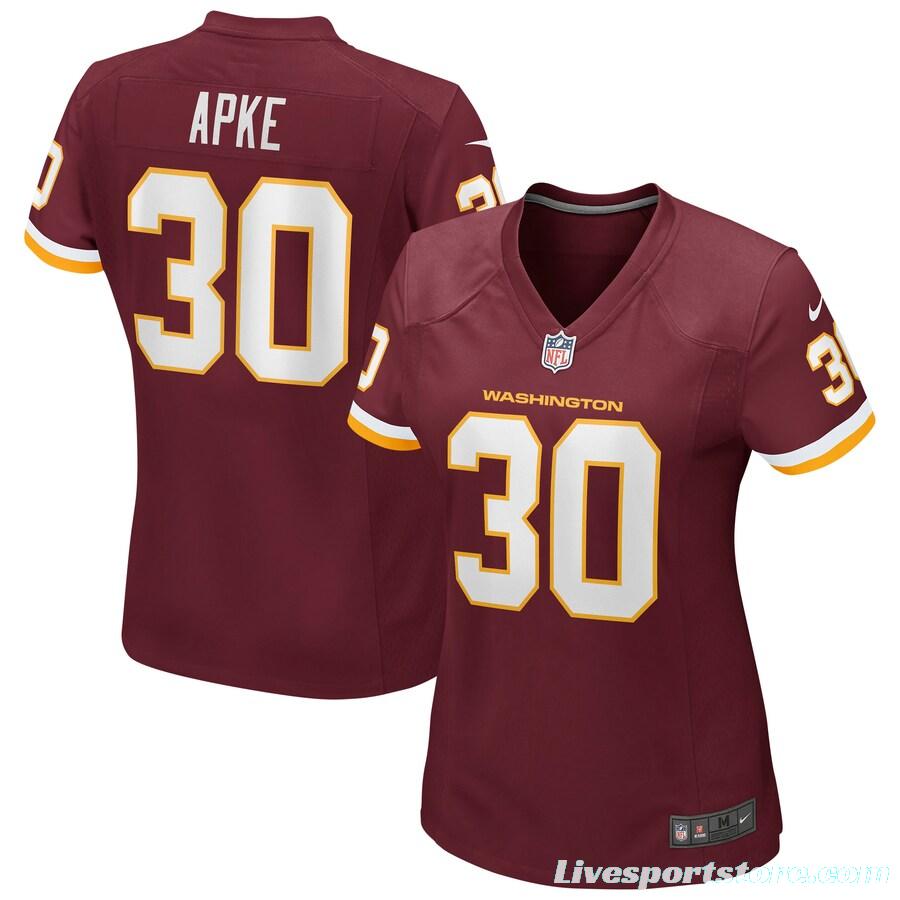 Women's Troy Apke Burgundy Player Limited Team Jersey