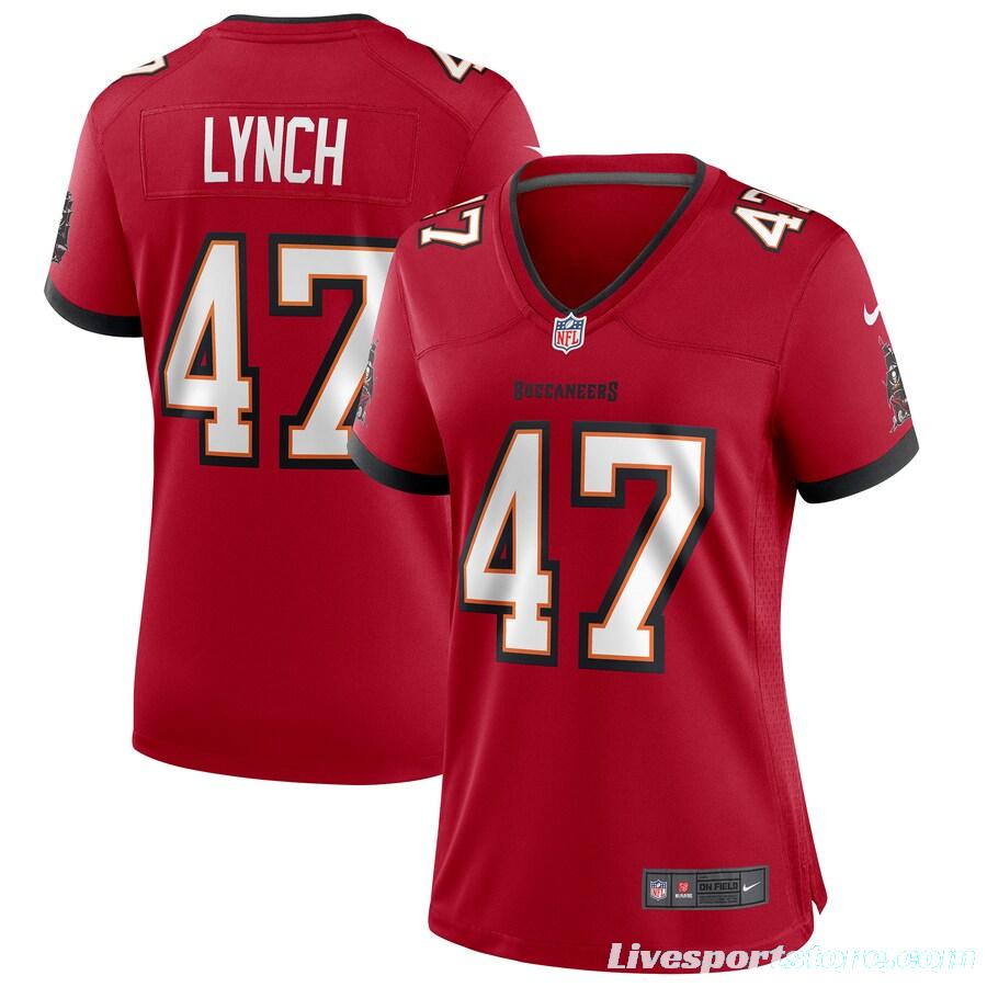 Women's John Lynch Red Retired Player Limited Team Jersey