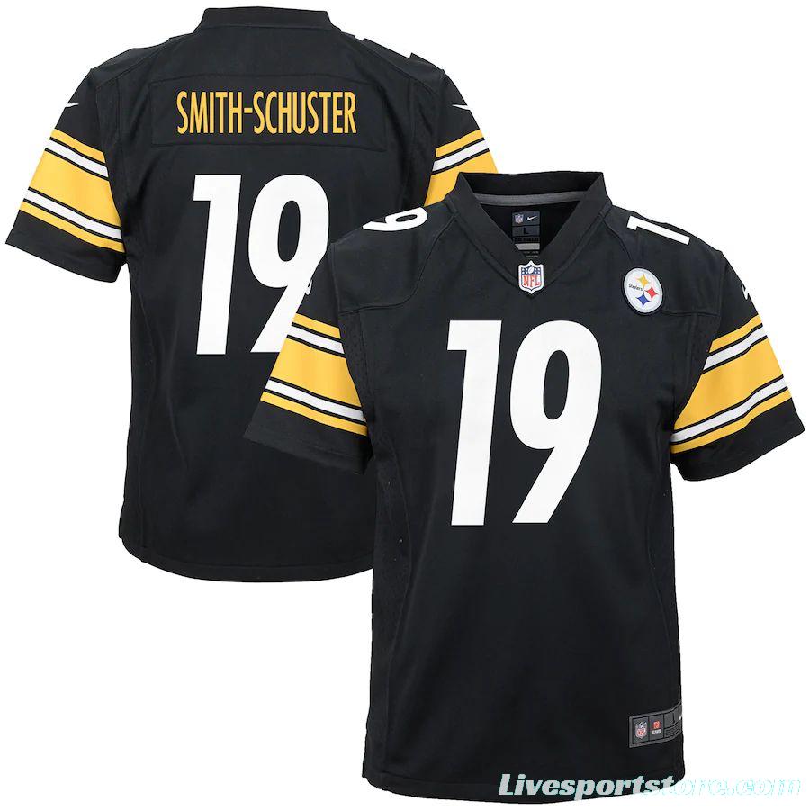 Youth JuJu Smith-Schuster Black Player Limited Team Jersey