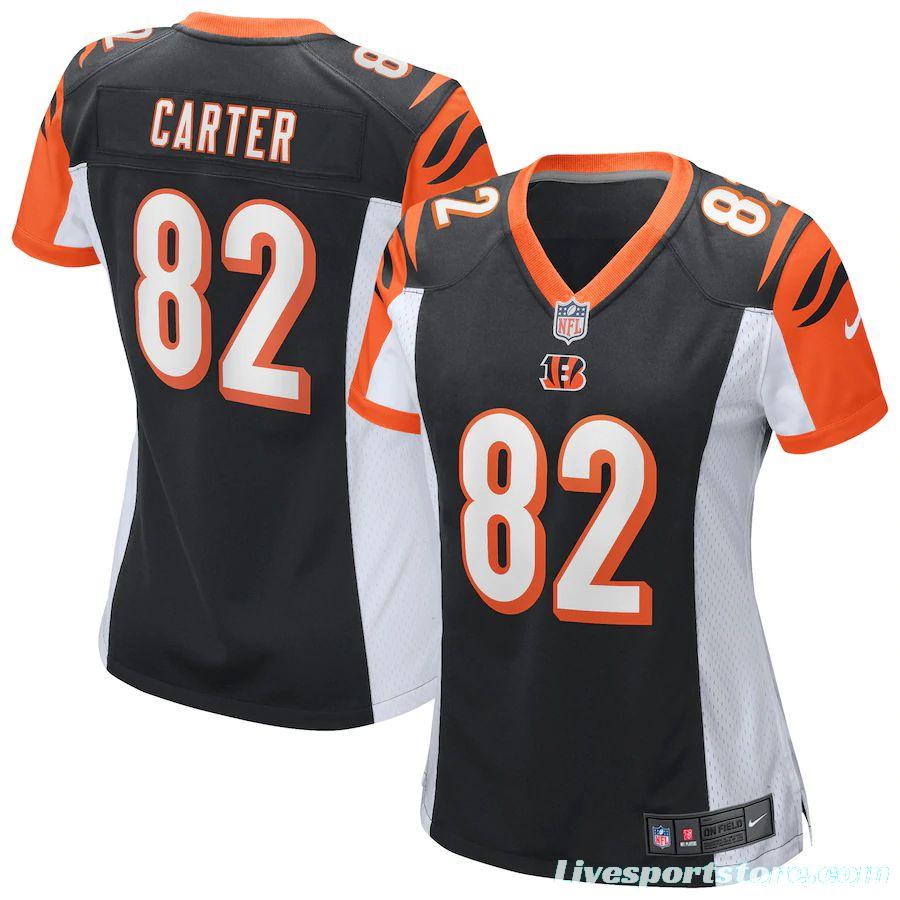 Women's Cethan Carter Black Player Limited Team Jersey