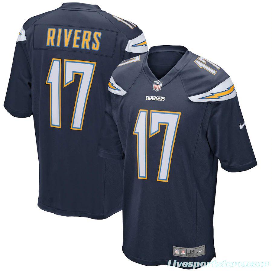 Men's Philip Rivers Navy Home Player Limited Team Jersey