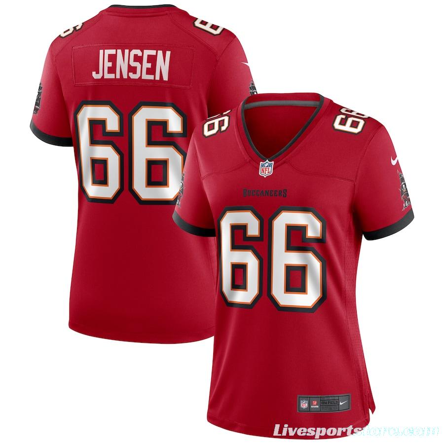 Women's Ryan Jensen Red Player Limited Team Jersey