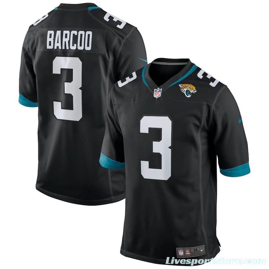 Men's Luq Barcoo Black Player Limited Team Jersey