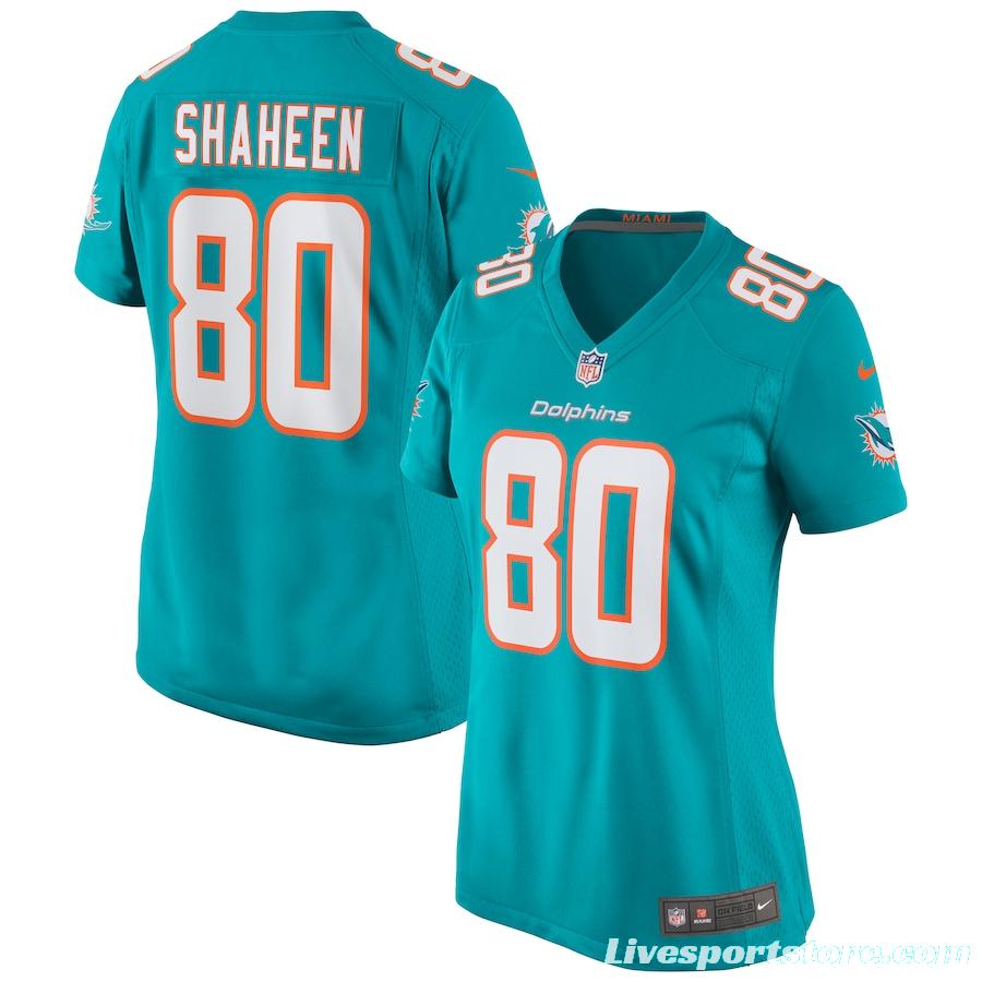 Women's Adam Shaheen Aqua Player Limited Team Jersey