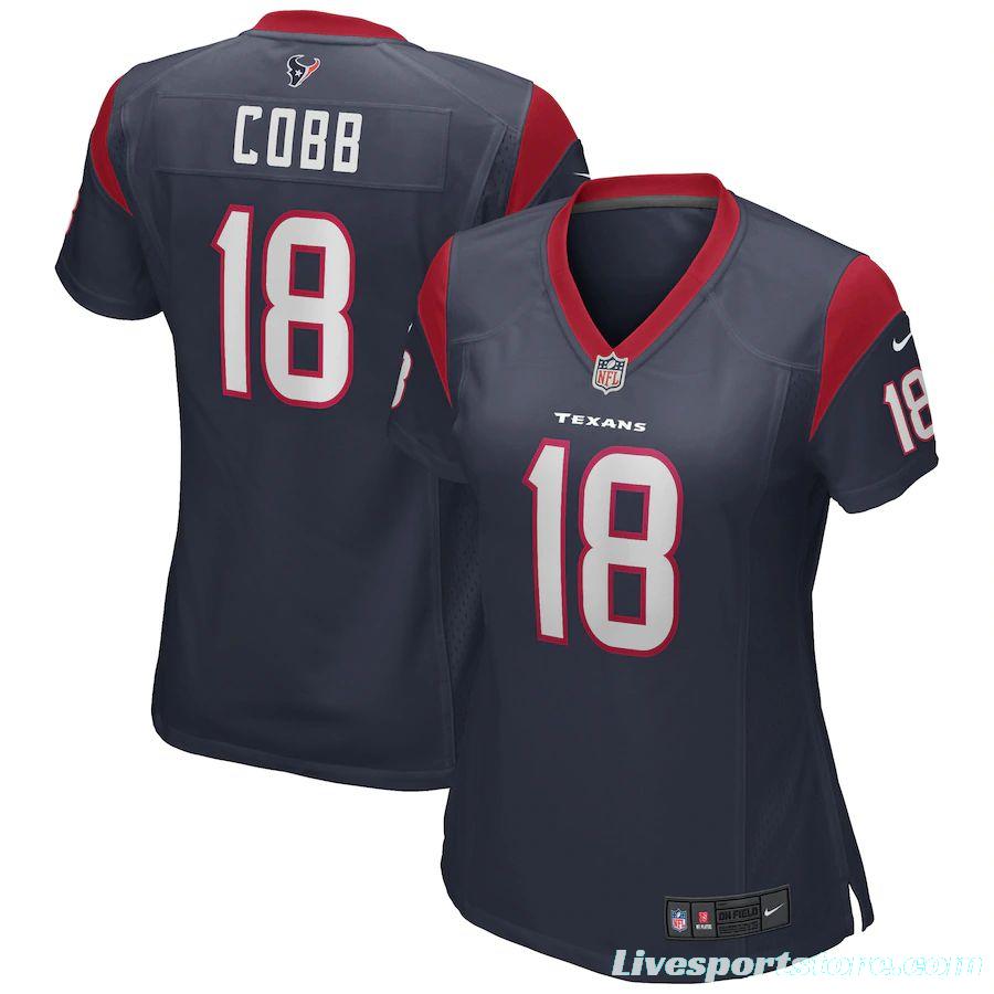 Women's Randall Cobb Navy Player Limited Team Jersey