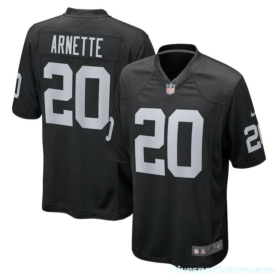 Men's Damon Arnette Black Player Limited Team Jersey