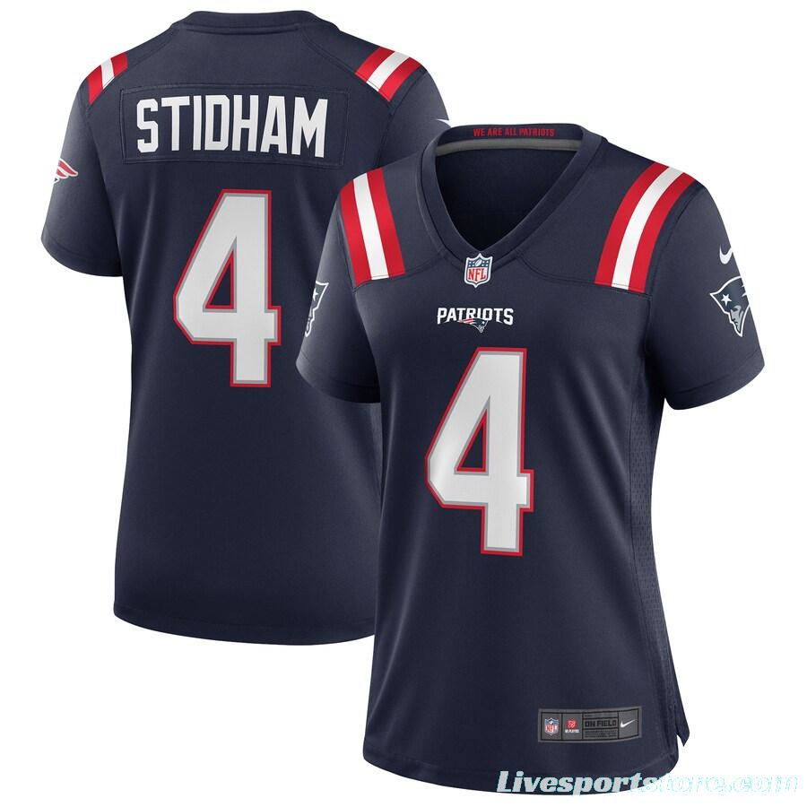 Women's Jarrett Stidham Navy Player Limited Team Jersey