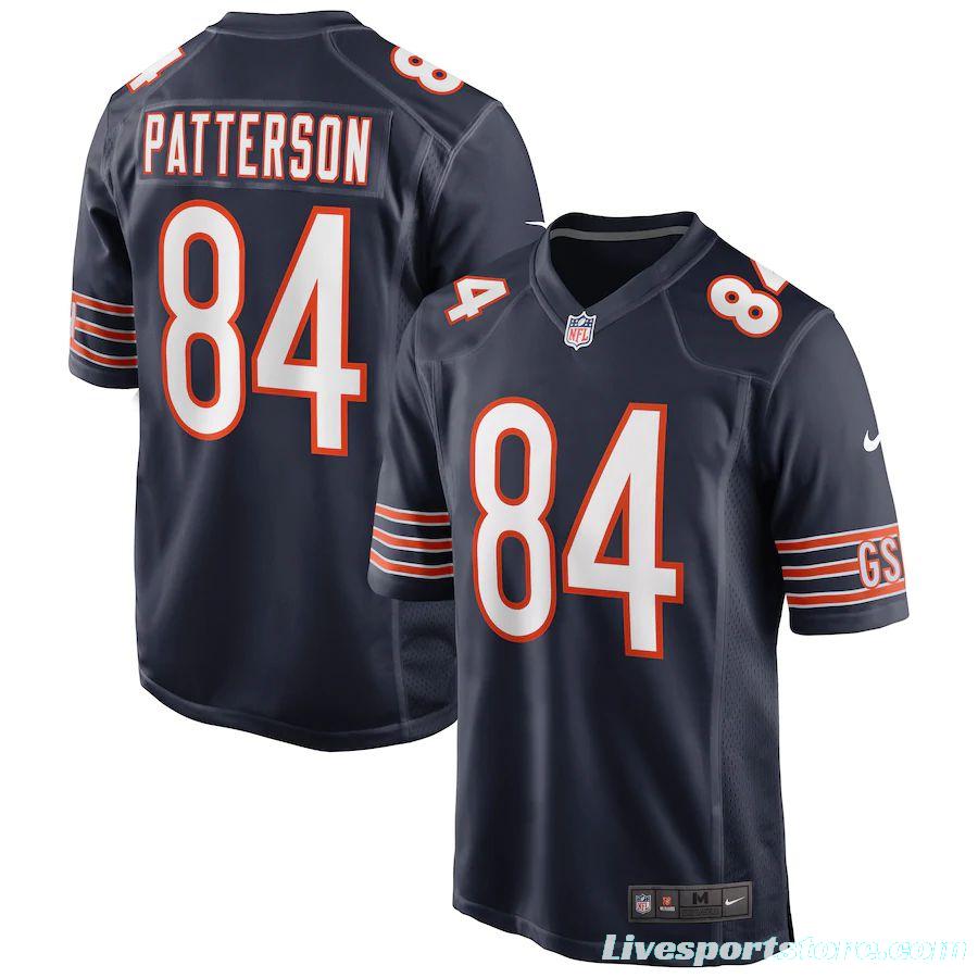 Men's Cordarrelle Patterson Navy Player Limited Team Jersey