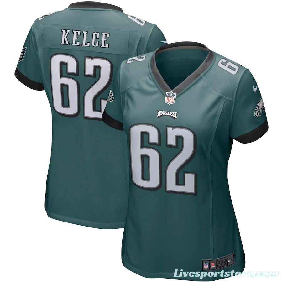 Women's Jason Kelce Green Player Limited Team Jersey