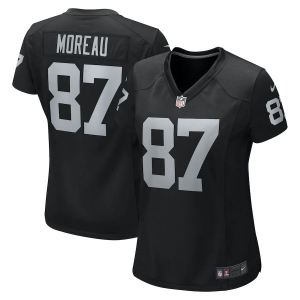 Women's Foster Moreau Black Player Limited Team Jersey