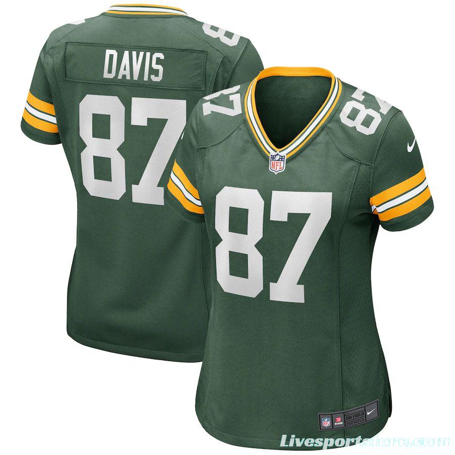 Women's Willie Davis Green Retired Player Limited Team Jersey