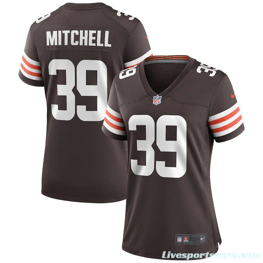 Women's Terrance Mitchell Brown Player Limited Team Jersey