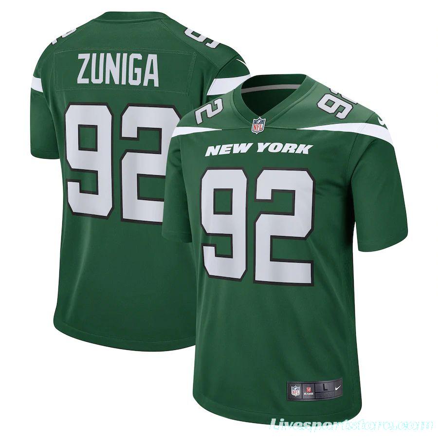 Men's Jabari Zuniga Gotham Green Player Limited Team Jersey