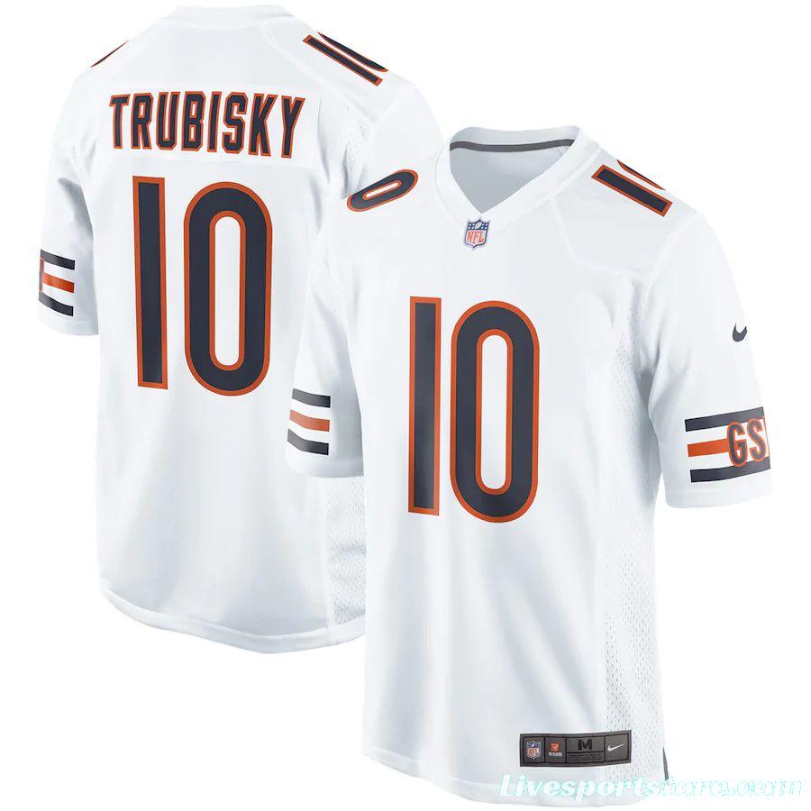 Men's Mitchell Trubisky White Event Player Limited Team Jersey