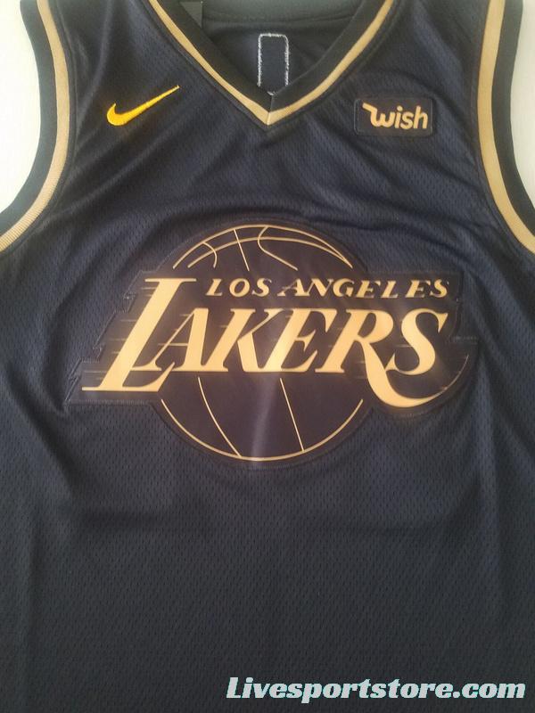 Kobe Bryant 24 Black Golden Edition Jersey