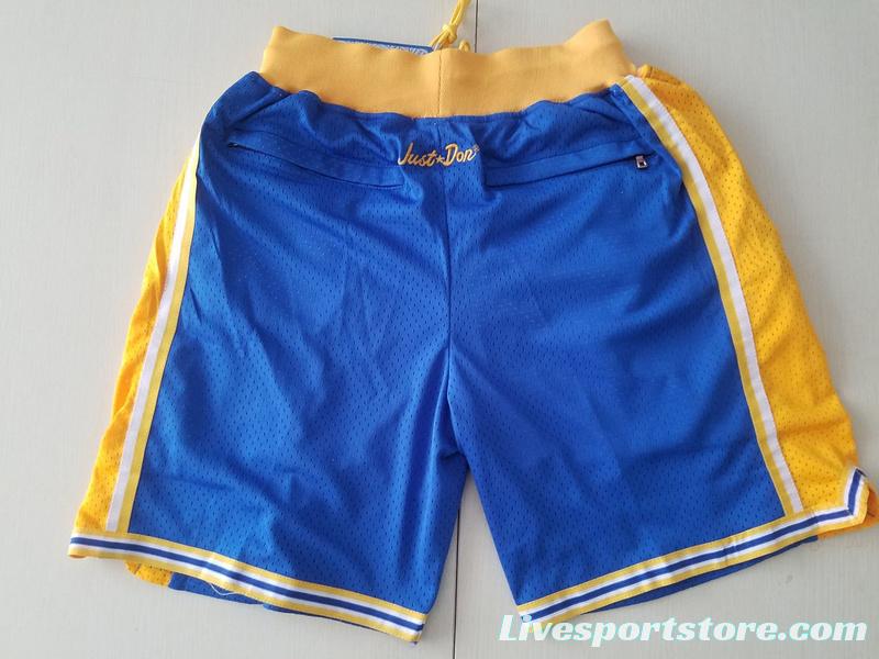 Golden State 1995-96 Throwback Classics Basketball Team Shorts