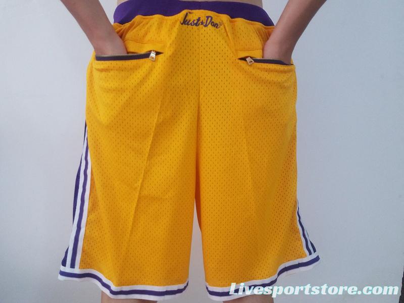 Los Angeles 1996-97 Retro Classics Basketball Club Shorts