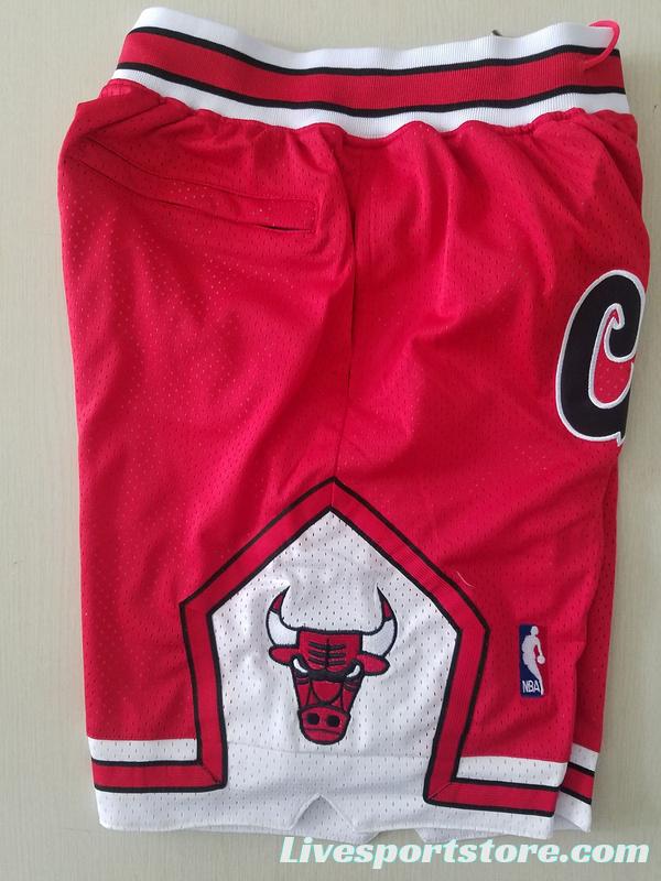 Chicago 1997-98 Throwback Classics Basketball Team Shorts