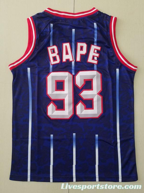 Men's No. 93 Fashion Edition Basketball Jersey