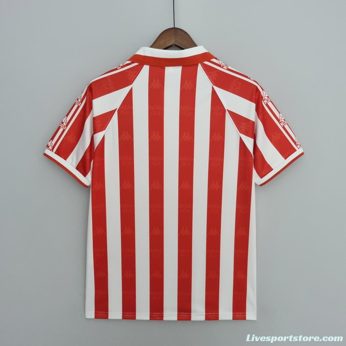 Retro 95/97 Athletic Bilbao home Soccer Jersey