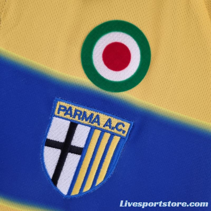 Retro Parma 99/00 Home Soccer Jersey