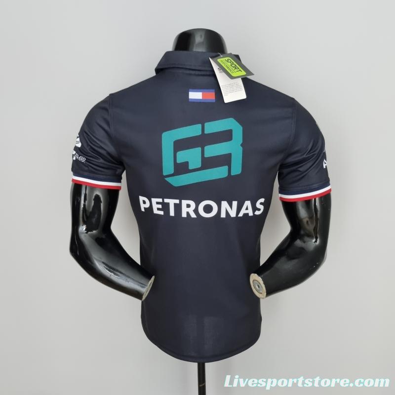 2022 F1 Formula One; Mercedes Benz #63 Polo Black