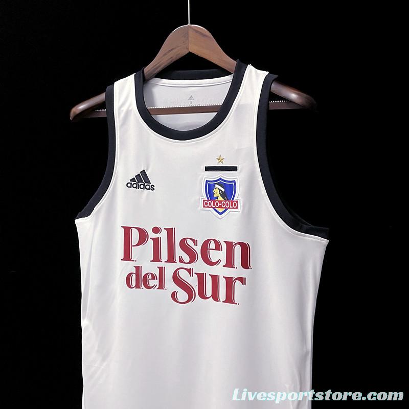 22/23 Vest Colo Colo Home White Soccer Jersey