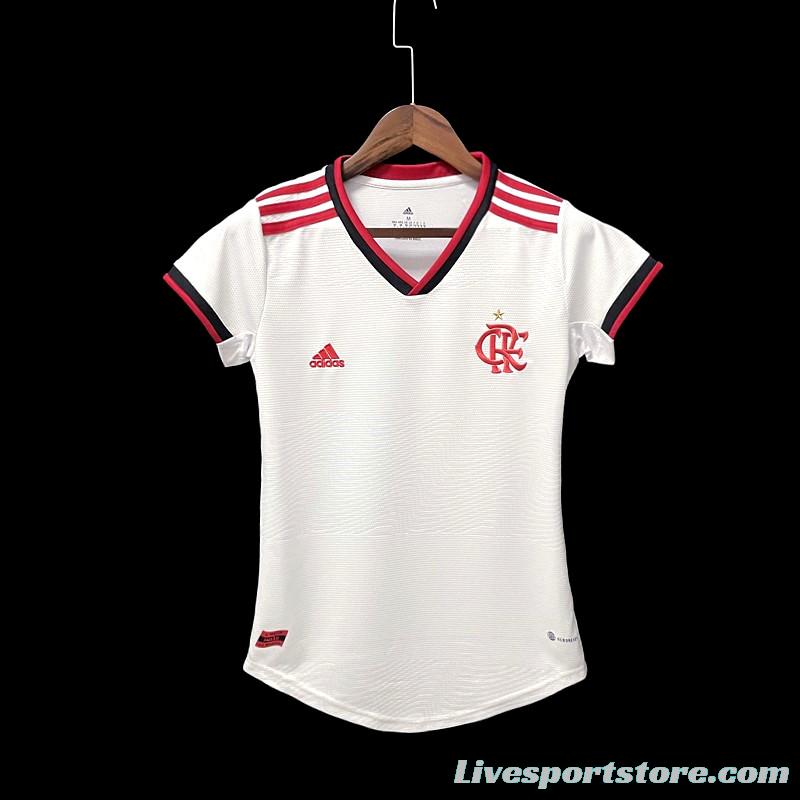 22/23 Flamengo Away Woman  Soccer Jersey