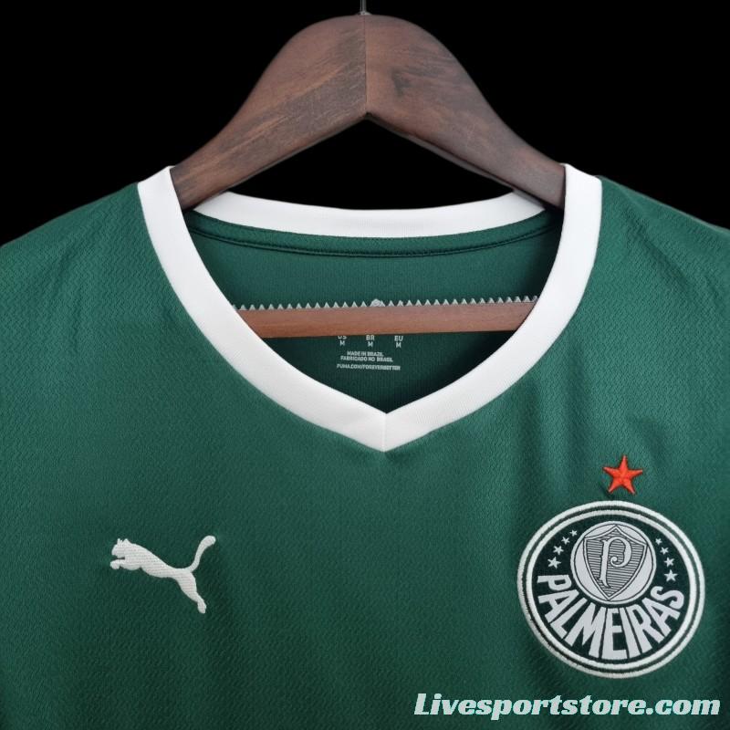 22/23 Palmeiras Woman Home  Soccer Jersey