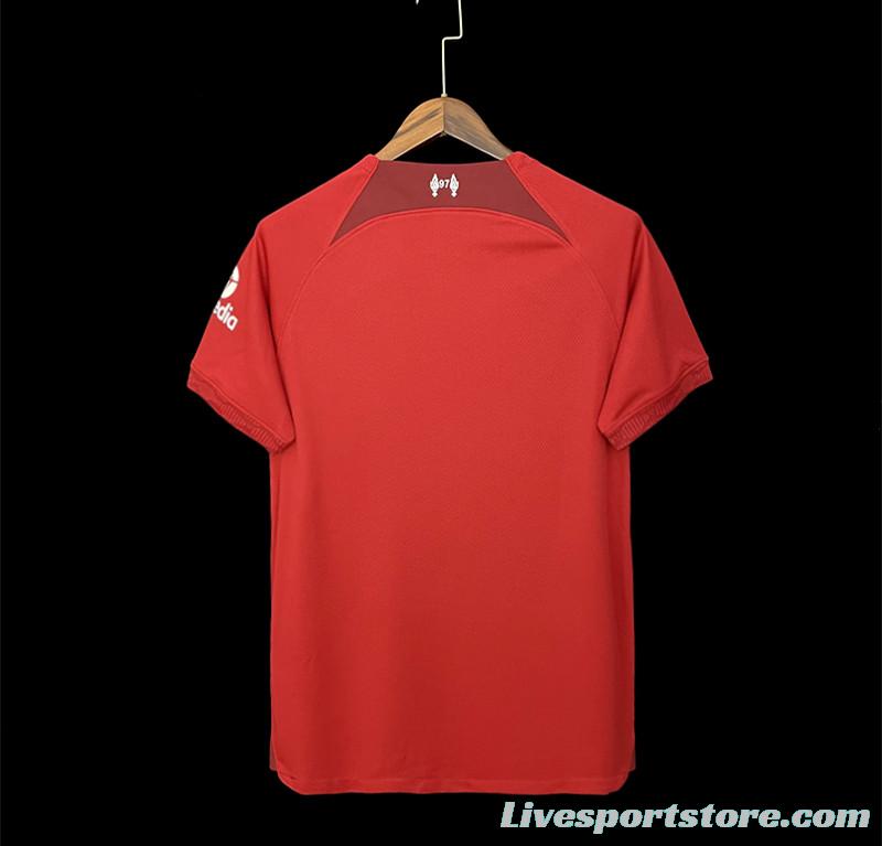 22/23 Liverpool Home  Soccer Jersey