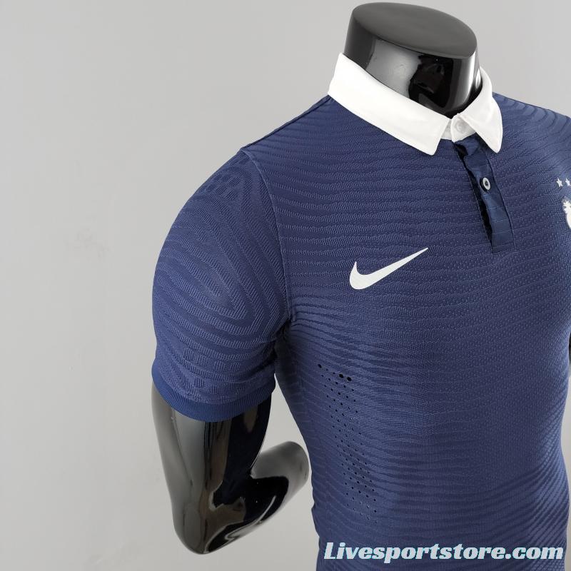 Player Version French Classic Blue Jersey