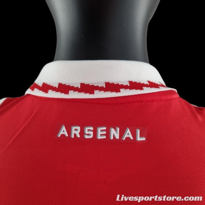 22/23 Arsenal Home Kids SIZS:16-28 Soccer Jersey