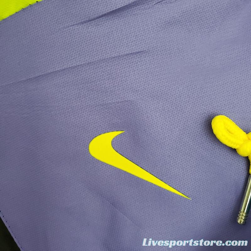 Windbreaker Brazil Purple Black