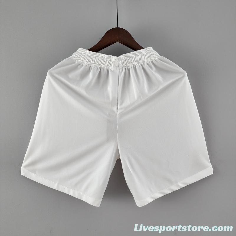 22/23 Corinthians White Soccer Shorts