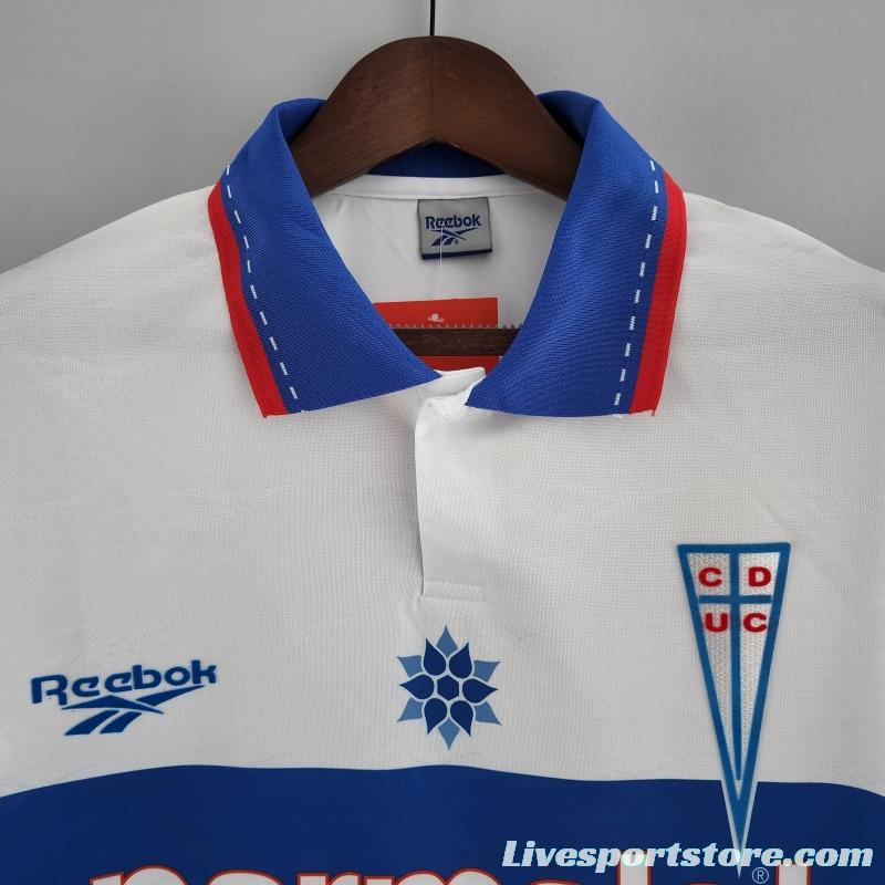 Retro 1998 Long Sleeve Deportivo Universidad Católica Home Soccer Jersey