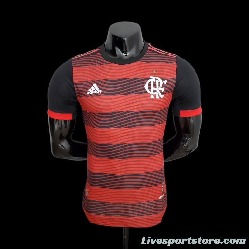 Player Version 22/23 Flamengo Home Soccer Jersey