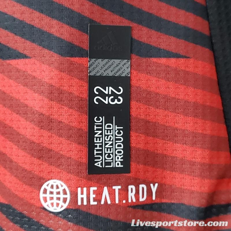 Player Version 22/23 Flamengo Home Soccer Jersey