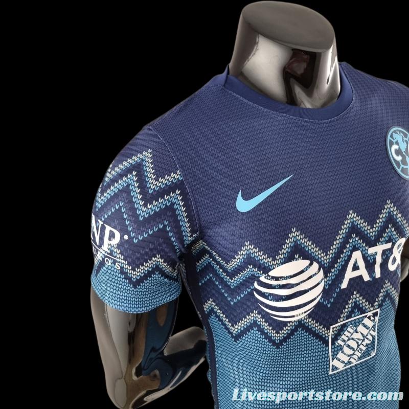 Player Version 22/23 Club America Third Away Soccer Jersey