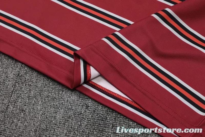 22/23 Liverpool Pre-match Training Jersey Red Vest