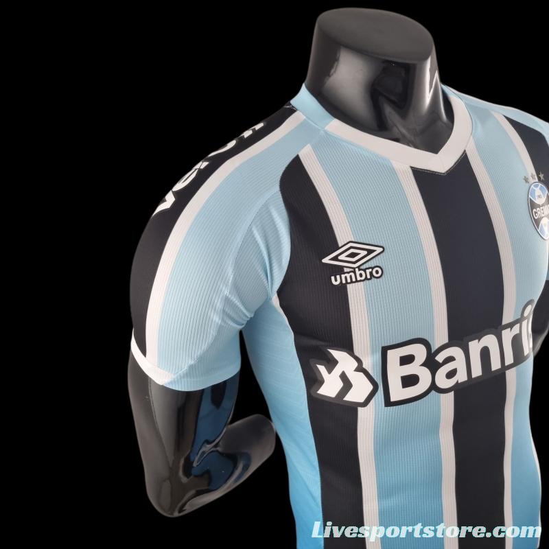 Player Version 22/23 Gremio Home Soccer Jersey