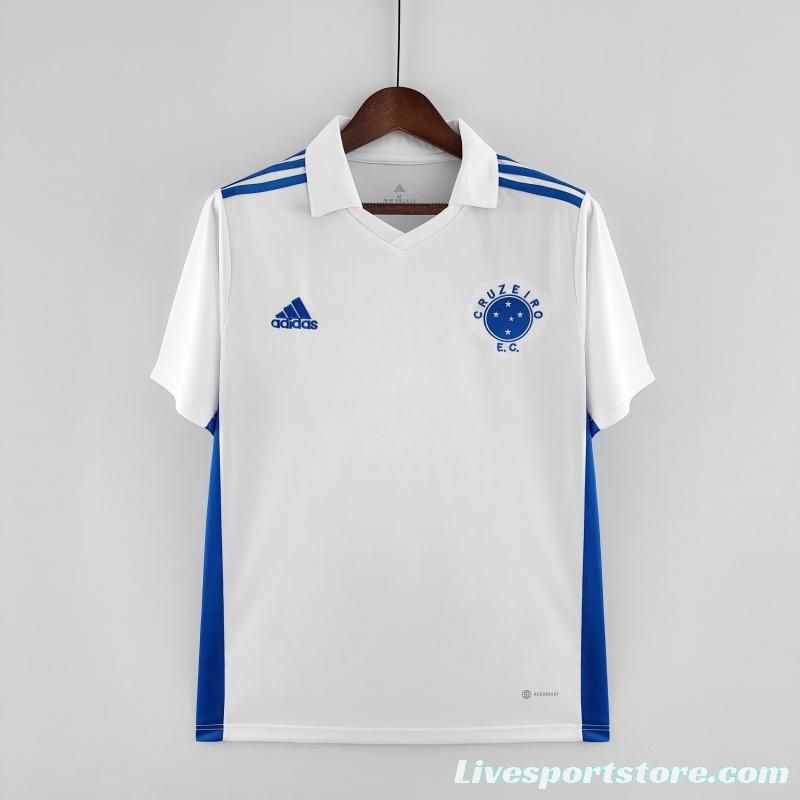 22/23 Cruzeiro Away Soccer Jersey