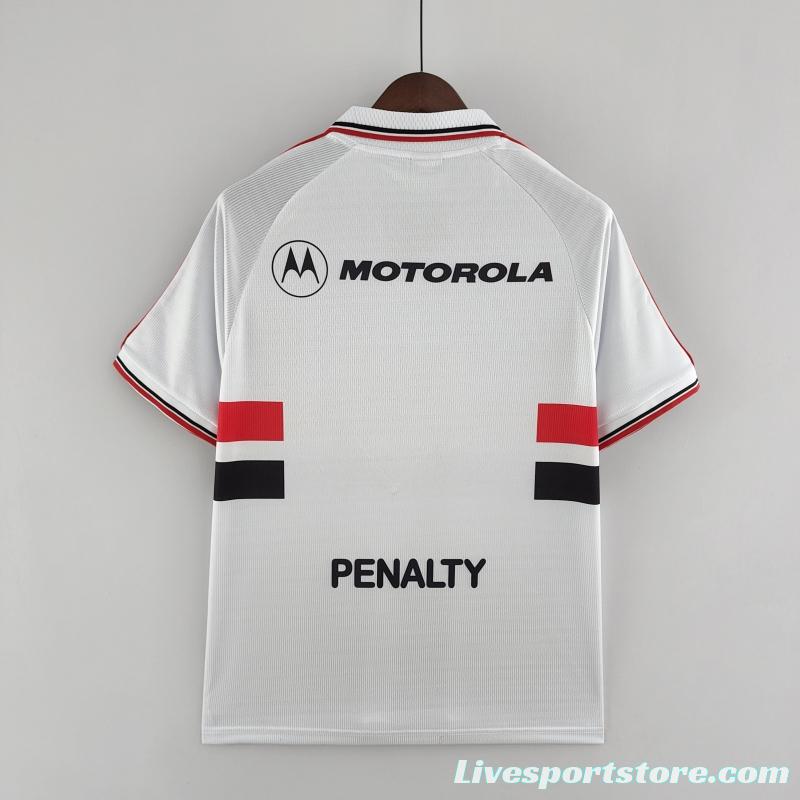 Retro Sao Paulo 1999 Home Soccer Jersey