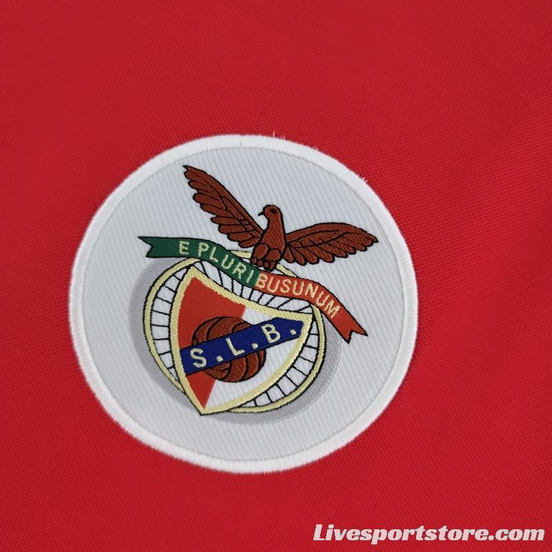 Retro 73/74 Benfica Home Soccer Jersey