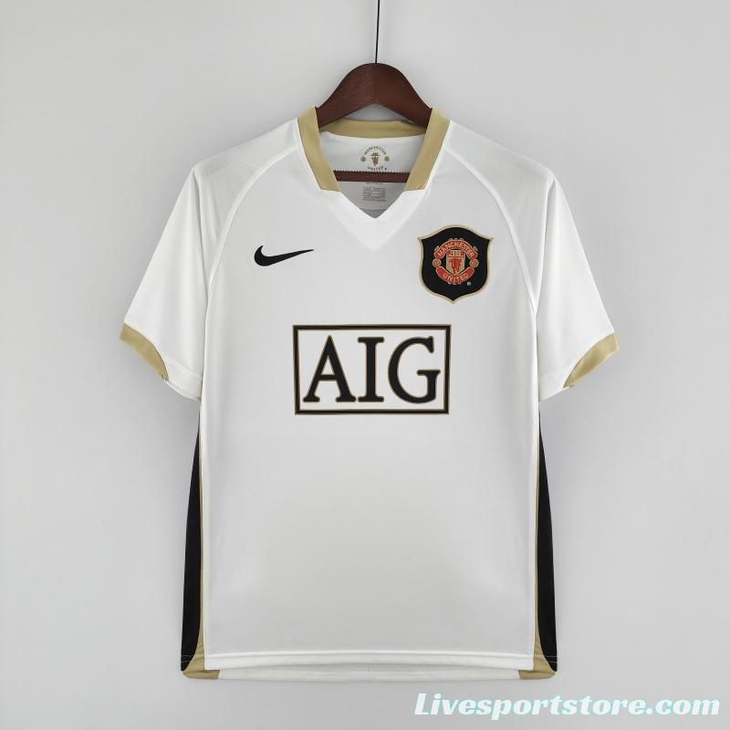 Retro Manchester United 06/07 Away Soccer Jersey