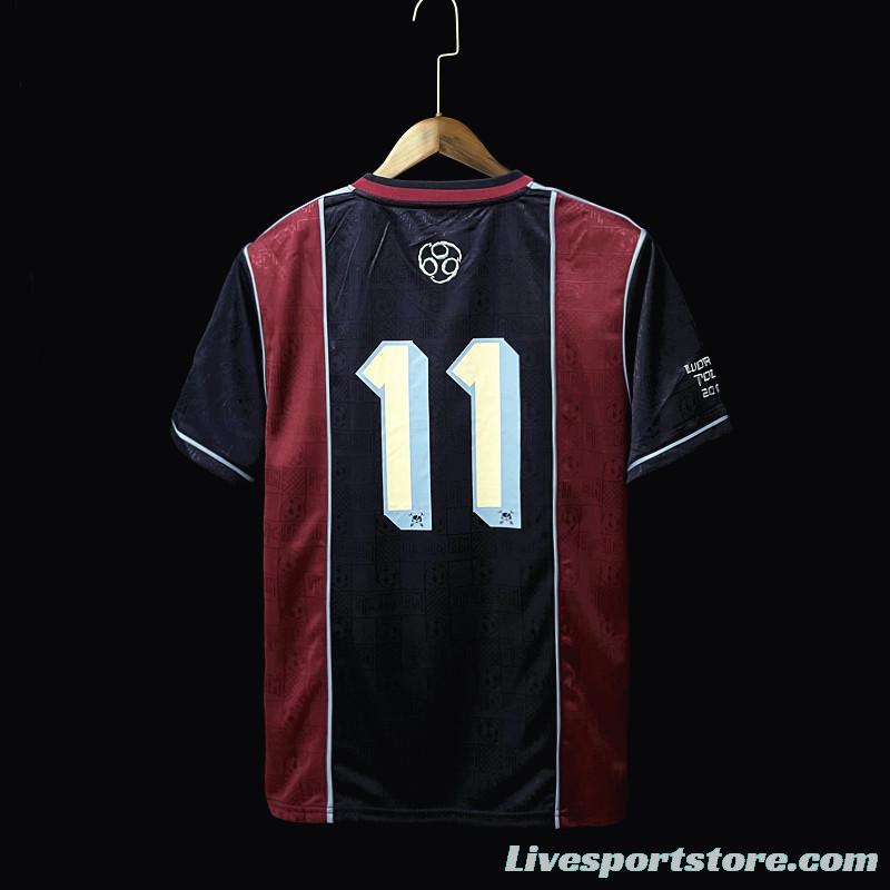 Retro 2011 West Ham Iron Maiden Home Soccer Jersey