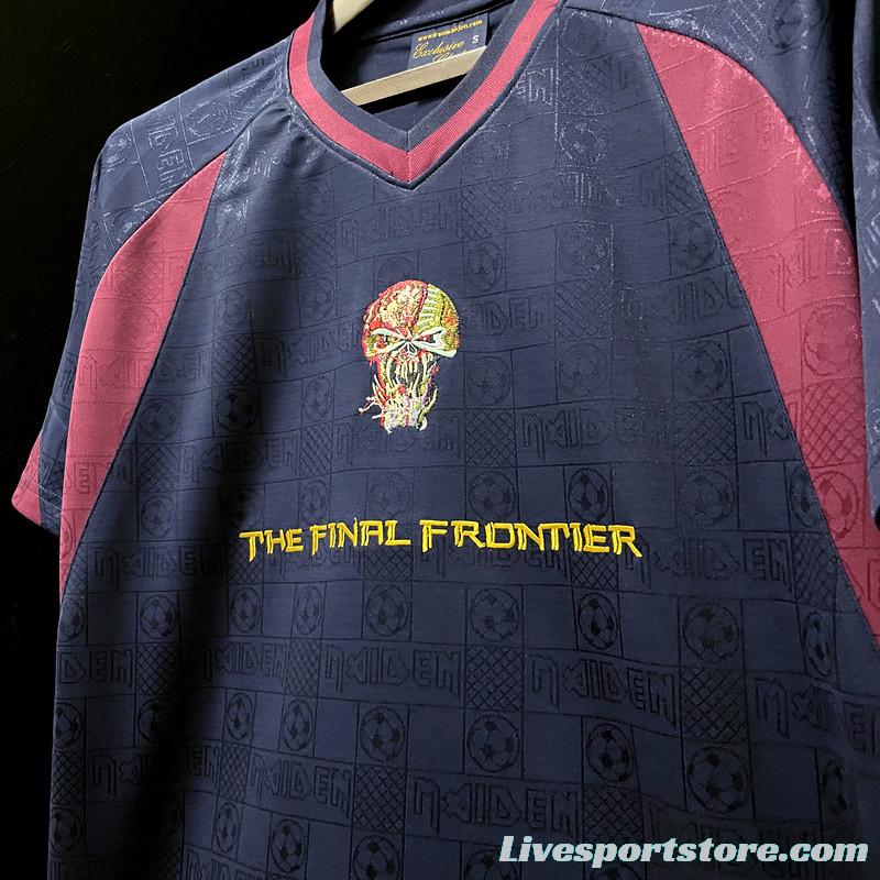 Retro 2010 West Ham Iron Maiden Home Soccer Jersey