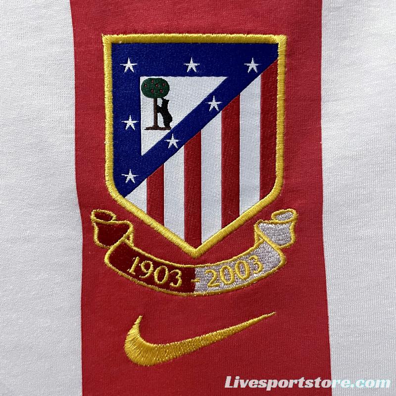 Retro 1903-2003 Atletico Madrid Centennial Edition